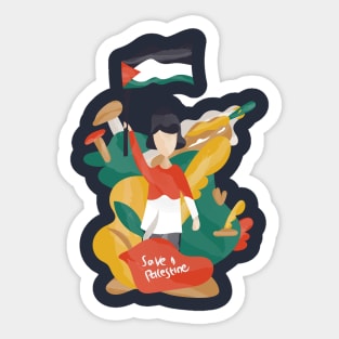 Save Palestine Sticker